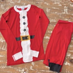 Hanna Anderrson, Santa Long John PJs, Size 10, NWOT